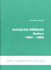 Obal katalogu přířezů Sušice 1997 - 1999