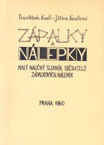 Obal Zápalky a nálepky